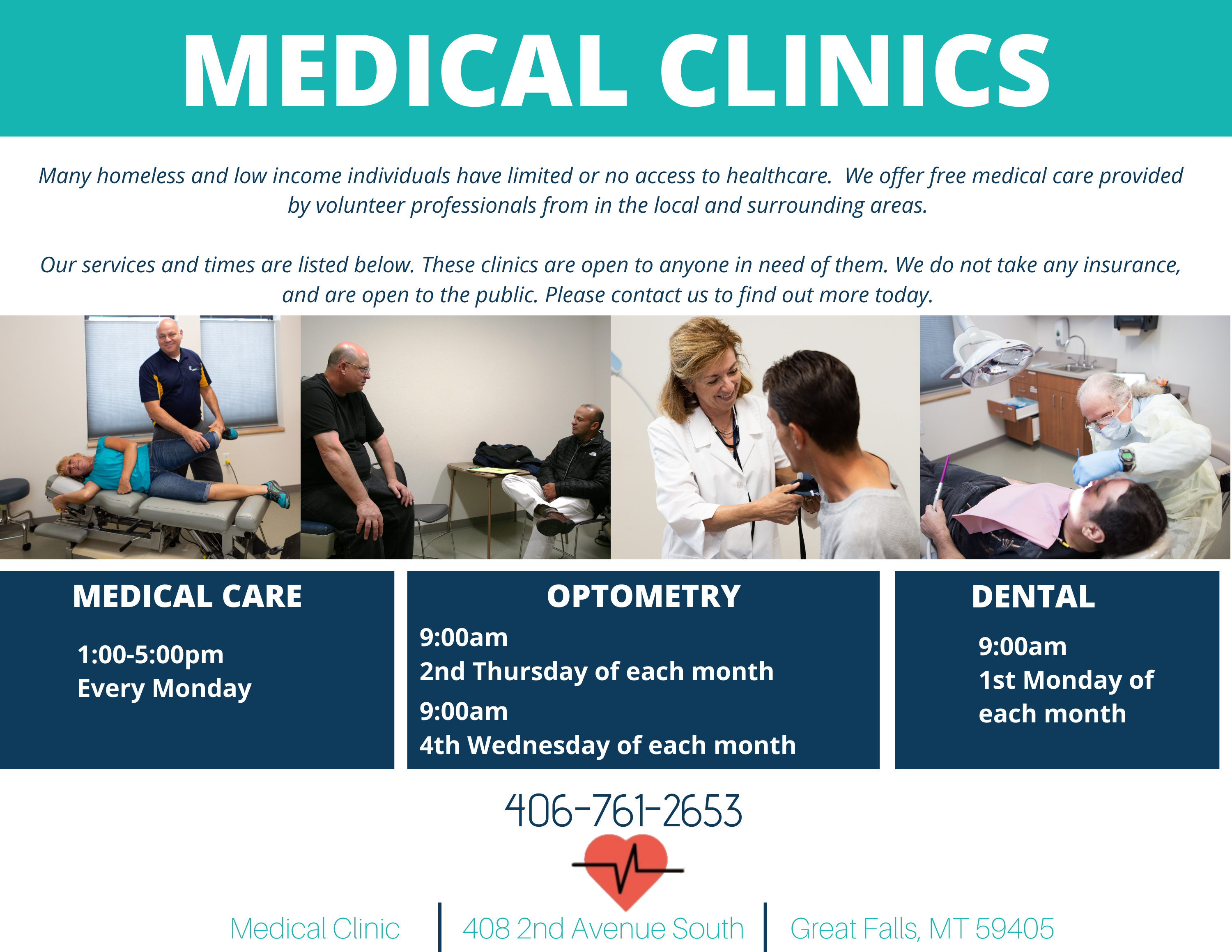 Give Money – Free Medical and Dental Clinic