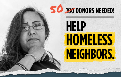 50 donors needed